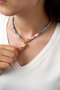 Heliophilia Silver Collar Multicolor con Cuerpo de Metal Lacado